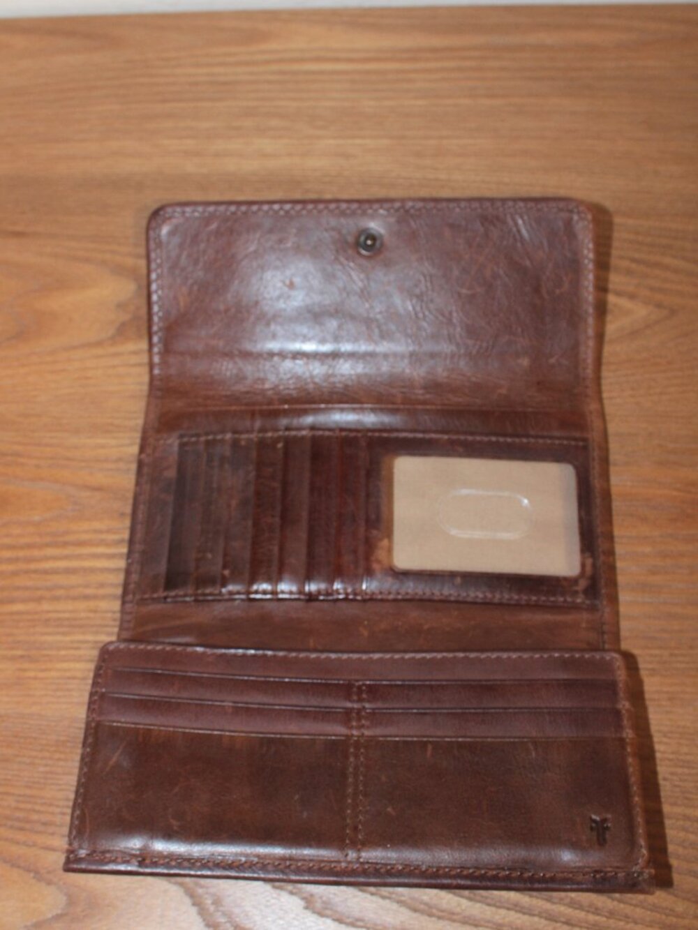 Frye Genuine Leather Wallet – Brown – New Without Tags